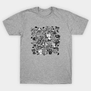 Halloween Cats Party T-Shirt